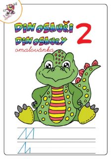 Obrázek z Omalovánky dinosauři 2 